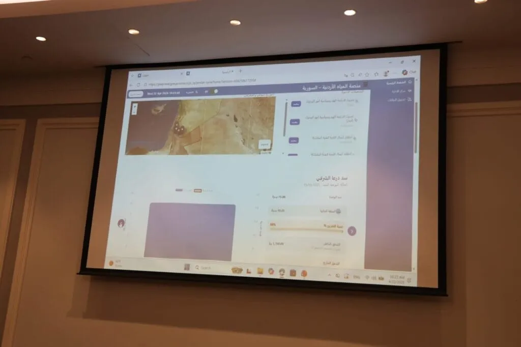 المنصة الأردنية السورية المشتركة للمياه