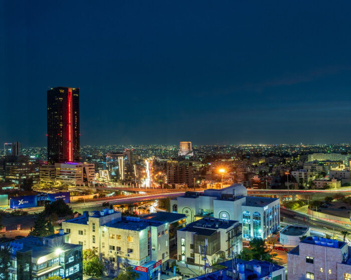 مشهد عام لمدينة عمان
