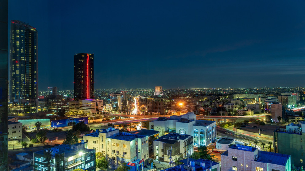 مشهد عام لمدينة عمان
