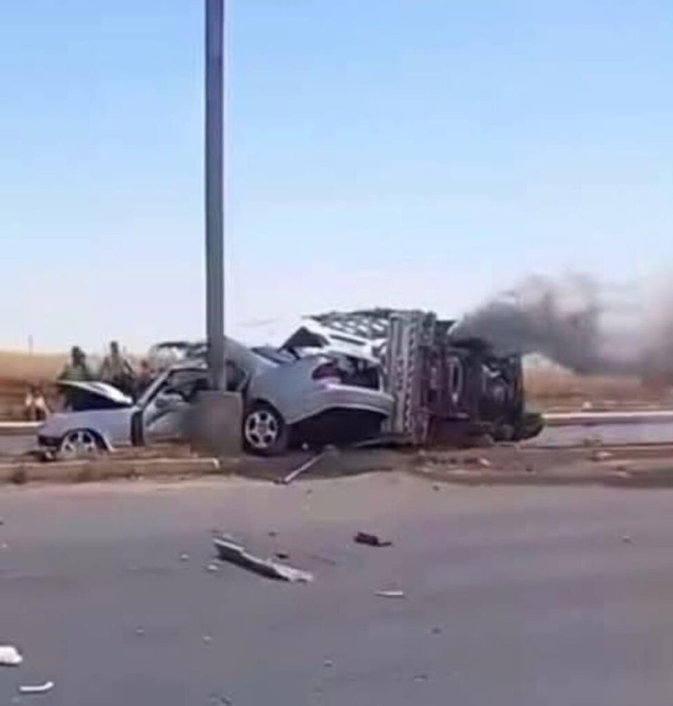 صورة من موقع الحادث