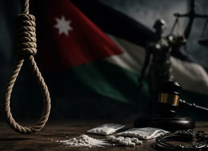 الأردن يتجه لتوسيع تطبيق عقوبة الإعدام بحق تجار ومهربي المخدرات