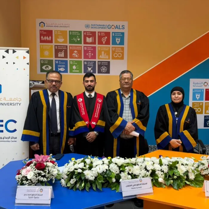 المهندس مجد يوسف يتوّج مسيرته العلمية بحصوله على درجة الماجستير