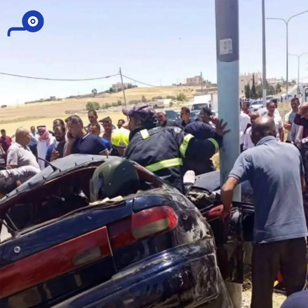 وفاة و3 إصابات في حادث مروع على طريق جامعة مؤتة