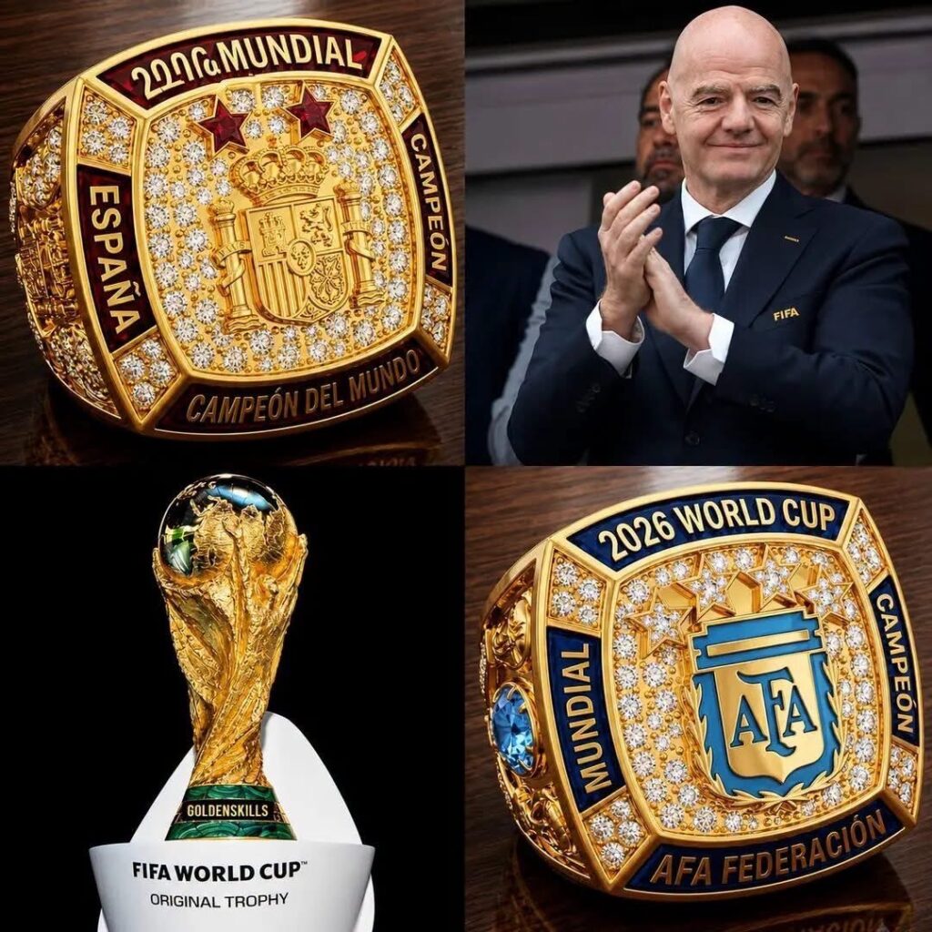 رسميًا.. فيفا يُدشّن تقليدًا جديدًا في كأس العالم 2026: خواتم بطولة على طراز السوبر بول للفائزين