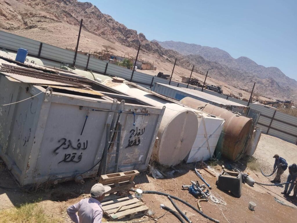ضبط 19 اعتداءً على خطوط المياه الرئيسية في العقبة وسرقة 3500 متر مكعب يومياً لبيعها لمصانع وفنادق