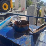 حملة على سارقي المياه.. ضبط حفارة وخطوط تزود مشتل ومنازل في عمّان