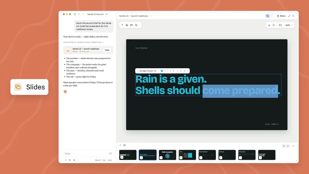 أنثروبيك تطلق Claude Docs وClaude Slides في مواجهة مباشرة مع أدوات جوجل