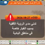 الأرصاد: أمطار رعدية غزيرة تضرب مناطق واسعة من الأردن.. وتحذيرات من السيول والبرق والبرد